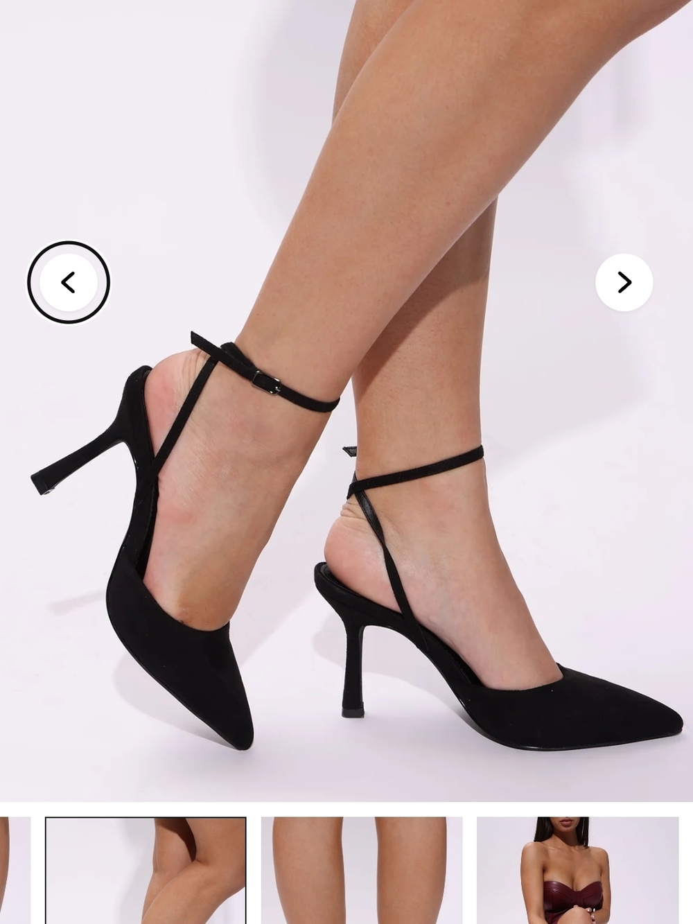 Fashion Nova Keeley Pumps Black
